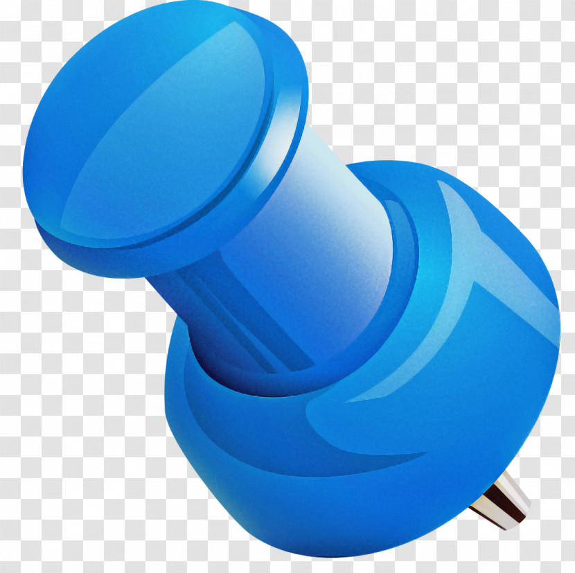 Blue Cylinder Gadget Transparent PNG