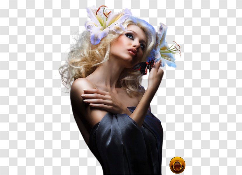 Blond Female Desktop Wallpaper Color Artificial Hair Integrations - Fashion Transparent PNG