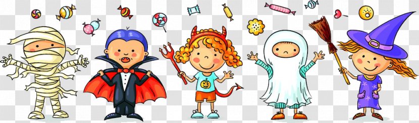 Halloween Costume Child Trick-or-treating Illustration - Frame - Cosplay Children Transparent PNG