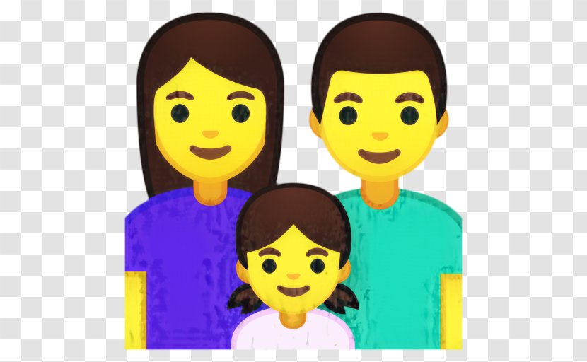 Happy Family Cartoon - Conversation - Gesture Transparent PNG