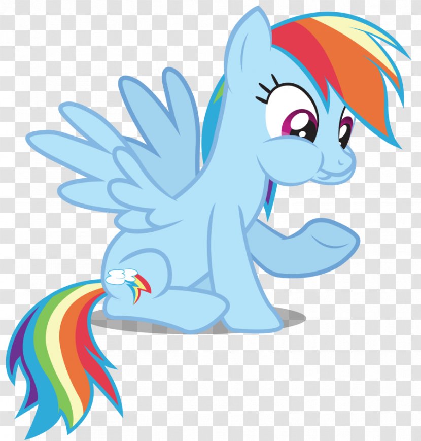 Rainbow Dash Pony Twilight Sparkle Rarity Pinkie Pie - My Little Transparent PNG