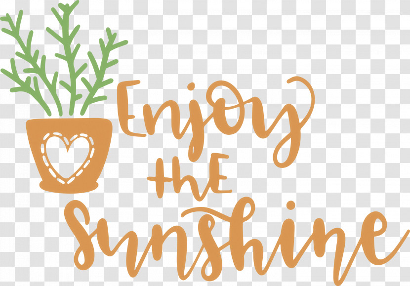 Sunshine Enjoy The Sunshine Transparent PNG