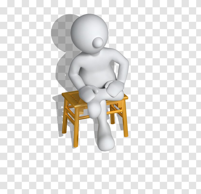 Sitting Joint Meniscus - 3D Villain Transparent PNG