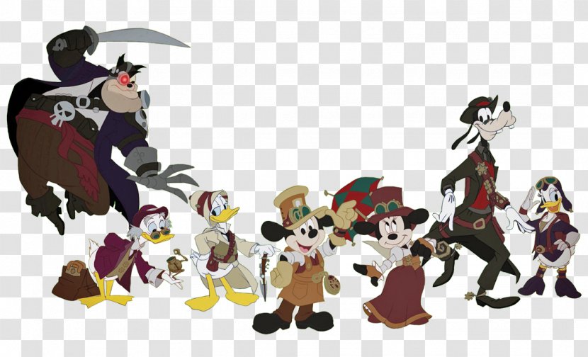 Mickey Mouse Donald Duck Kingdom Hearts Daisy Minnie - Cartoon - Magic Transparent PNG