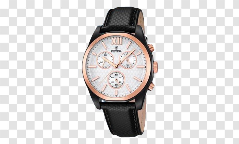 Watch Chronograph Festina Jewellery Leather - Patek Philippe Co Transparent PNG