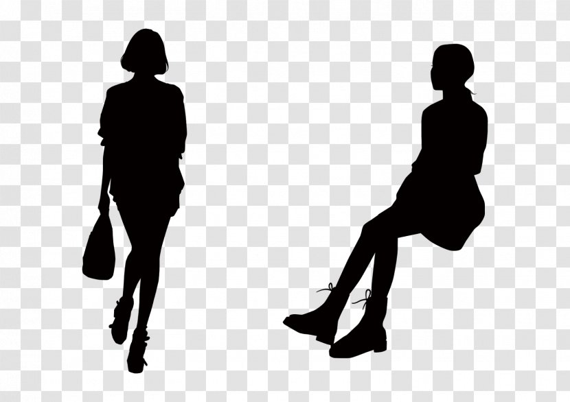 Silhouette Female Photography - Ai Transparent PNG