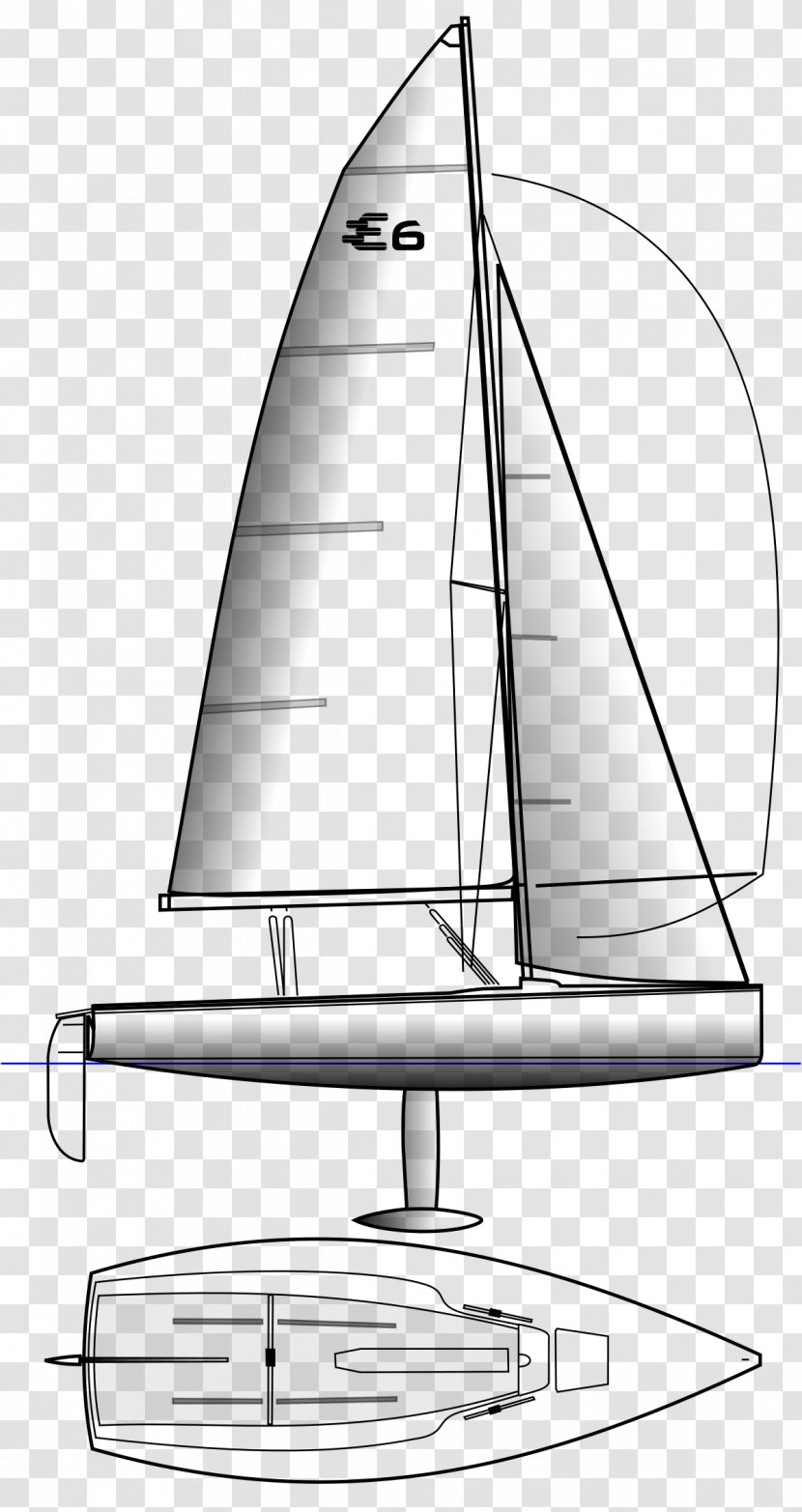 Sailing Ship Elliott 6m Boat - Yawl Transparent PNG