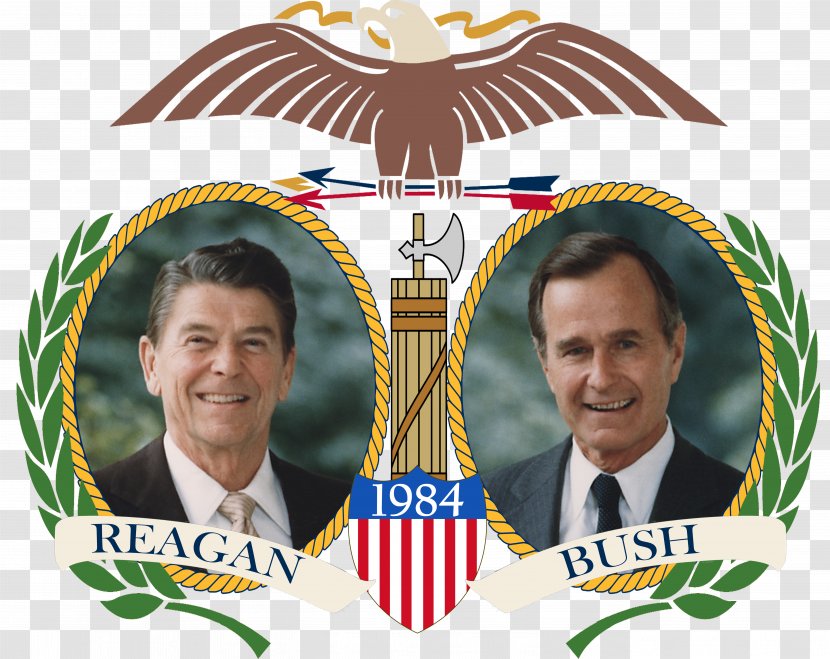 Ronald Reagan George H. W. Bush President Of The United States Republican Party - Vice - Nominees Transparent PNG
