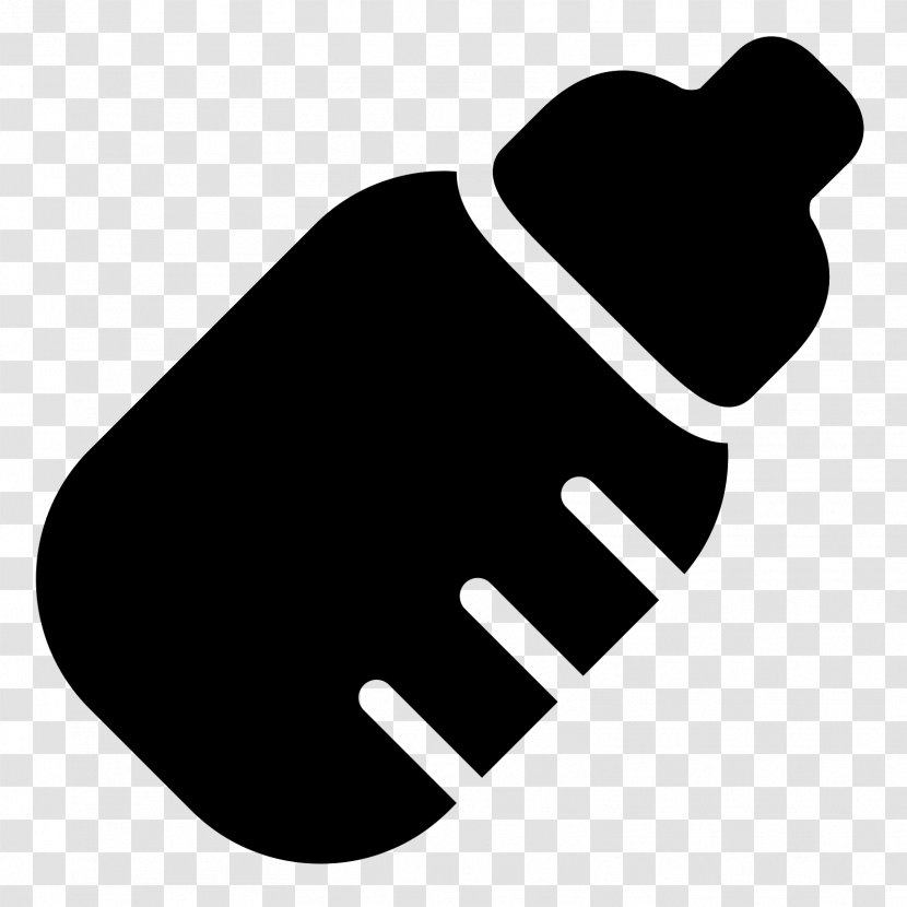 White Hand Finger Logo Black-and-white - Blackandwhite - Thumb Gesture Transparent PNG