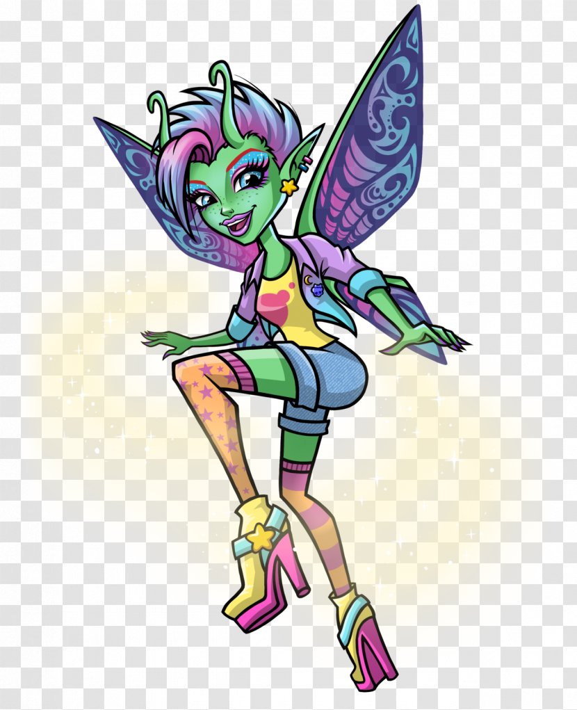 Monster High Art Ever After - Supernatural Creature - Sparks Fly Transparent PNG