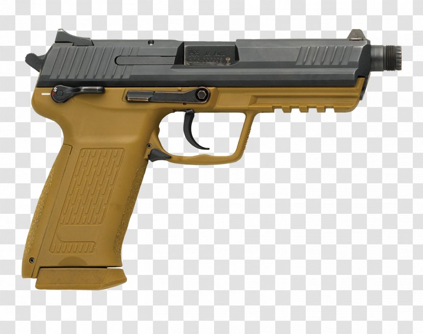 Firearm Heckler & Koch HK45 .45 ACP USP - Airsoft Gun - Hand Transparent PNG
