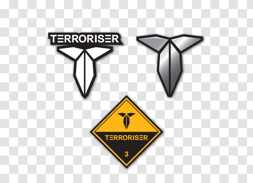 Logo Terroriser Sticker - Brand - Youtube Transparent PNG