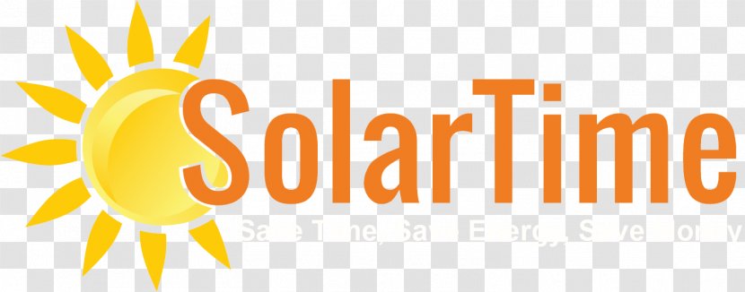 Logo Solar Energy Design Photovoltaics - Electricity - Text Transparent PNG