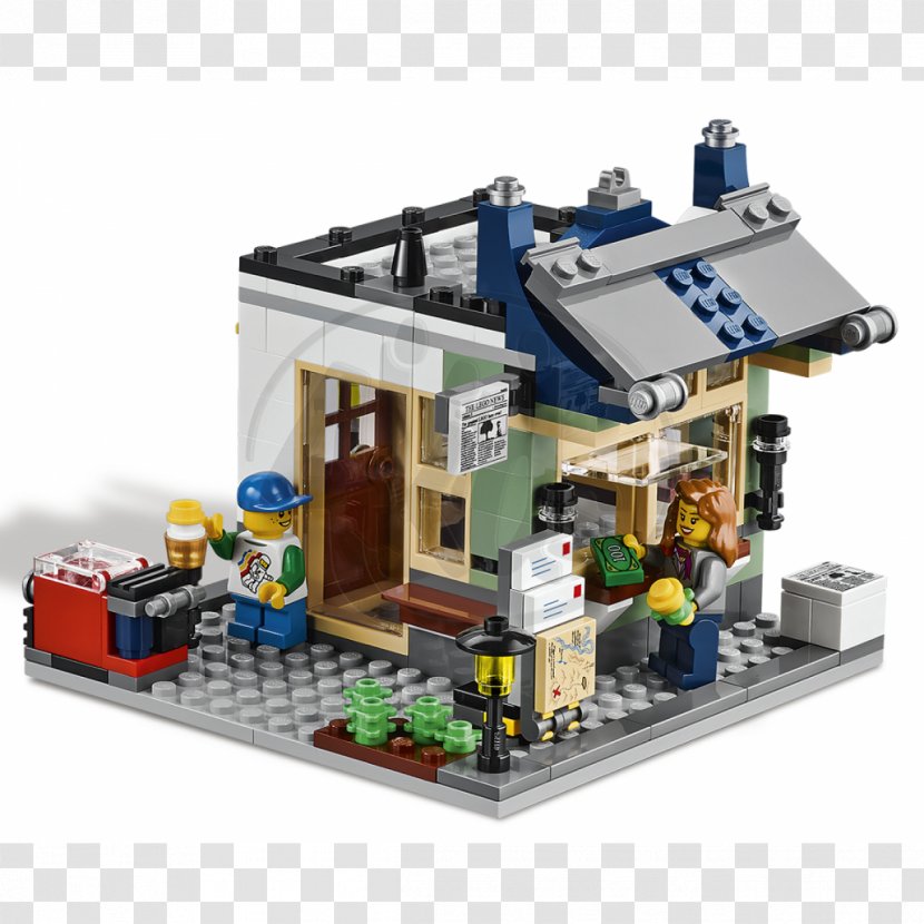 LEGO 31036 Creator Toy & Grocery Shop Store - Lego 31048 Lakeside Lodge Transparent PNG