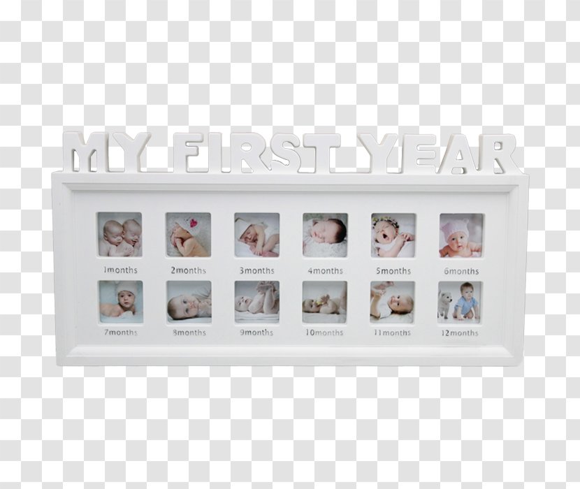 Picture Frames Photography Collage - Rectangle - Watercolor Infant Transparent PNG