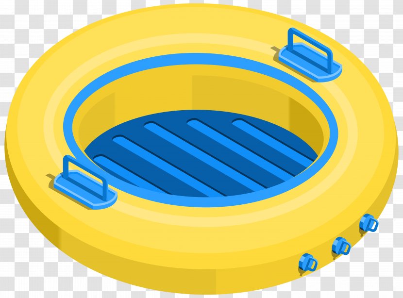Clip Art - Illustrator - Inflatable Round Boat Transparent Image Transparent PNG