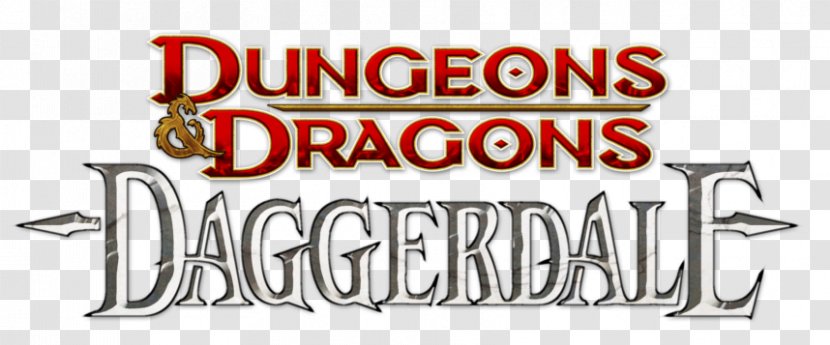 Logo Dungeons & Dragons: Daggerdale Brand Font Design - Furniture - Scary Darkness Dragon Transparent PNG