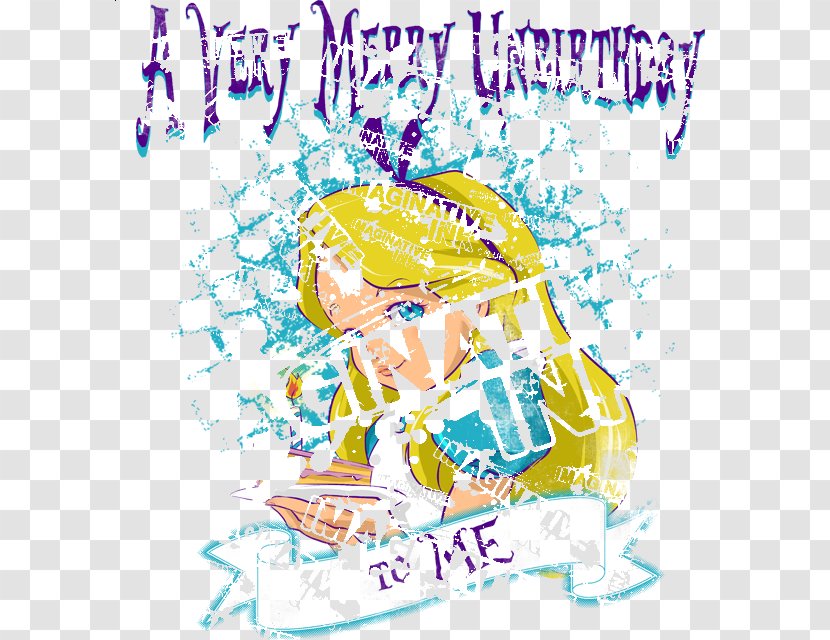 Alice's Adventures In Wonderland Unbirthday Tea Party - Sticker - Mermaid Peter Pan Transparent PNG