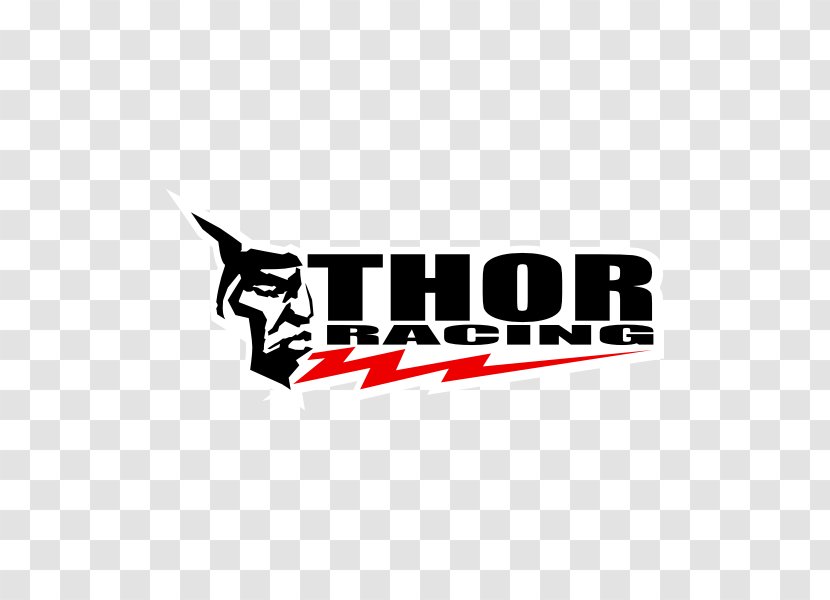 Thor Logo Motocross Decal - Text Transparent PNG