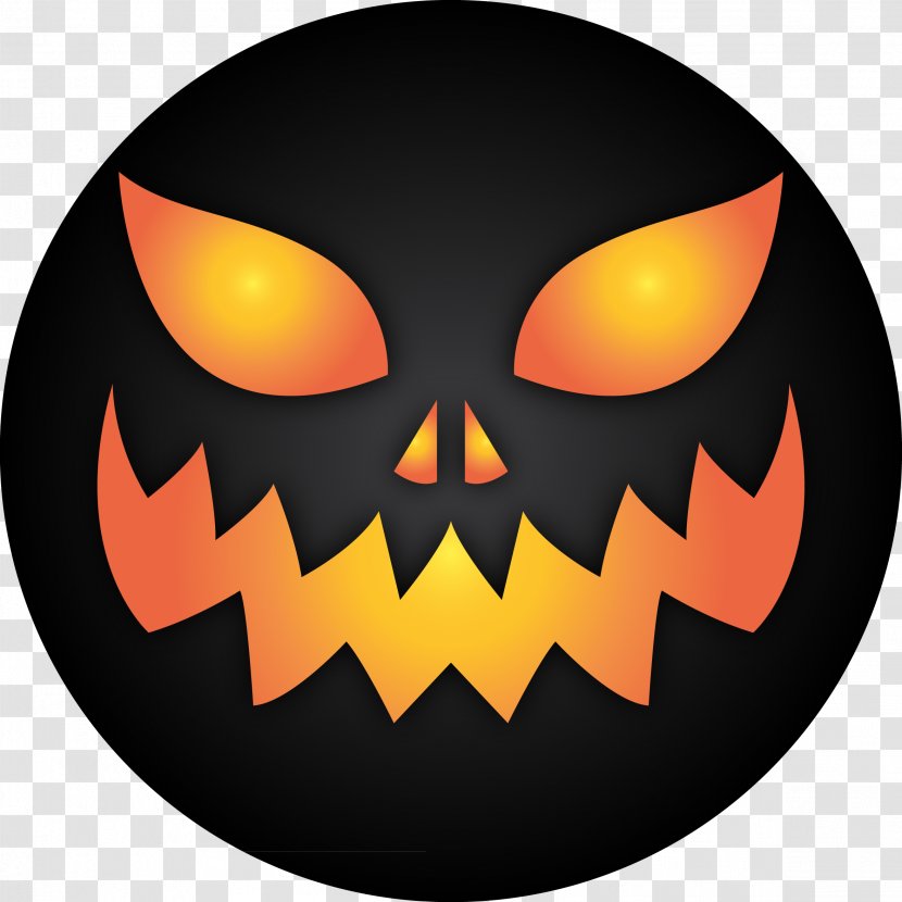 Halloween Jack-o-lantern - Calabaza - Smile Plant Transparent PNG