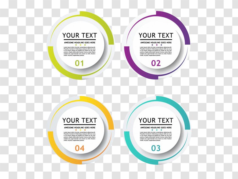 Chart Infographic Flyer Circle - Text - Classification Transparent PNG