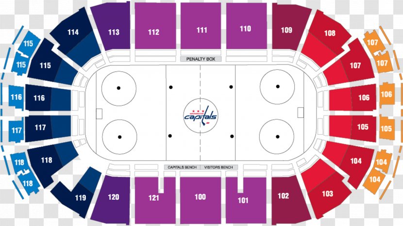 Capital One Arena Talking Stick Resort Washington Capitals Wizards Enterprise Center - Silhouette - Hockey Transparent PNG