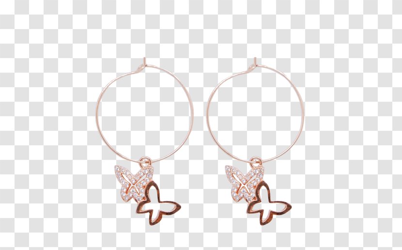 Earring Silver Gold Body Jewellery - Skin Transparent PNG