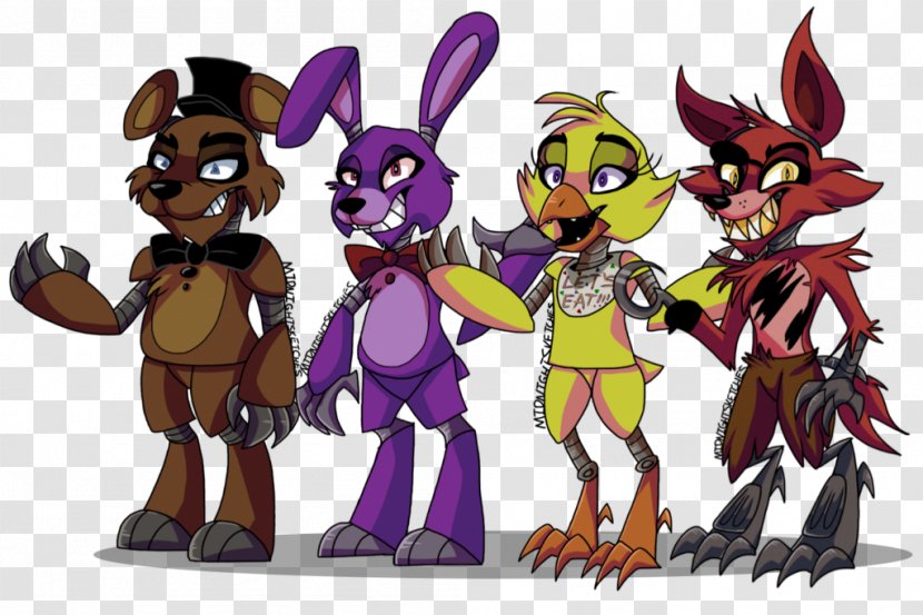 Five Nights At Freddy's 4 2 Drawing Animatronics - Mythical Creature - Fnaf Transparent PNG