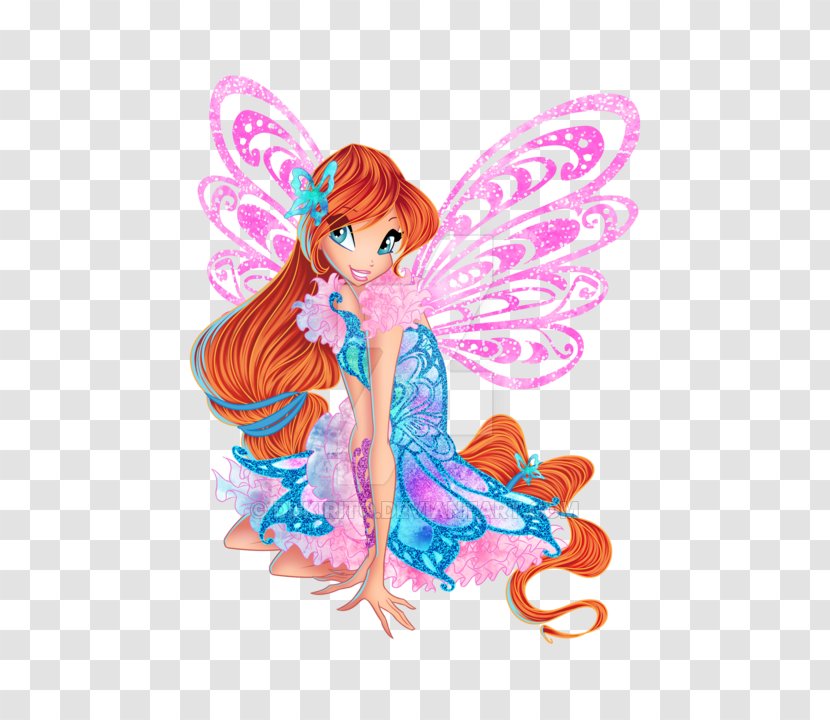 Bloom Roxy Butterflix Nickelodeon Mythix - Doll - Fairy Transparent PNG