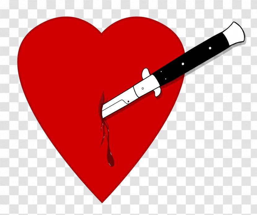 Skeleton Knife Heart Cut Blood - Tree - Mines Transparent PNG