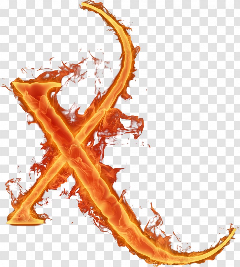 Wii Fire Letter - Video Game - Letters Transparent PNG