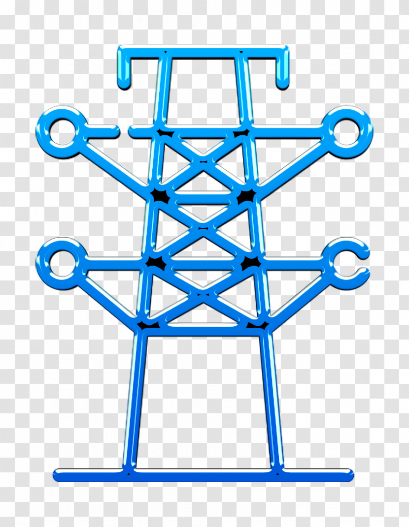 Tower Icon Reneweable Energy Icon Electric Tower Icon Transparent PNG