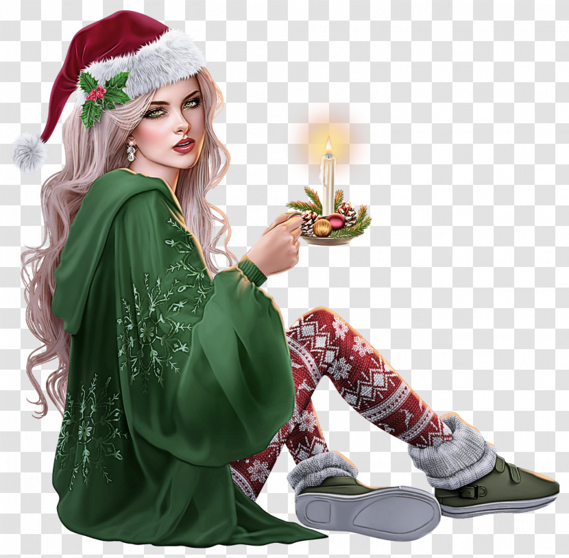 Green Clothing Costume Footwear Christmas Transparent PNG