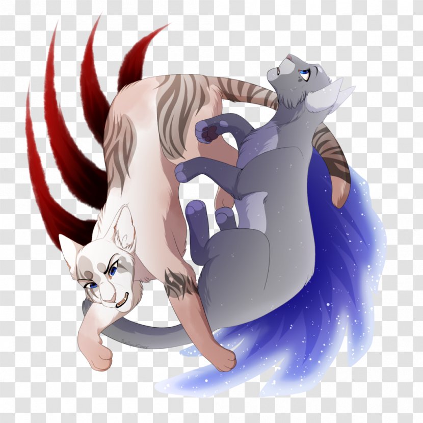 Warriors Cat Ivypool Dovewing Character - Heart - Glory Transparent PNG