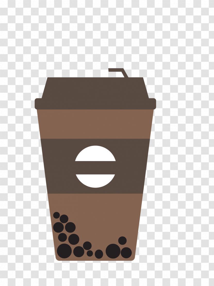 Coffee Cup Juice Cafe Drink - Brown - Creative Transparent PNG