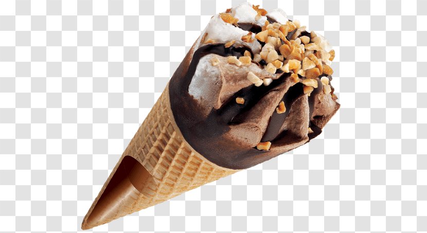 Chocolate Ice Cream Gelato Cones - Flavor - Vanilla Transparent PNG
