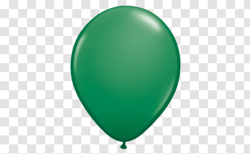 Green Balloon Turquoise Teal Party Supply Transparent PNG