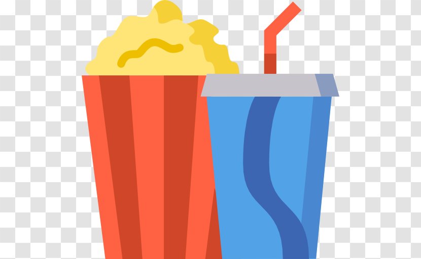 Popcorn Vector - Blue - Netflix And Chill Transparent PNG