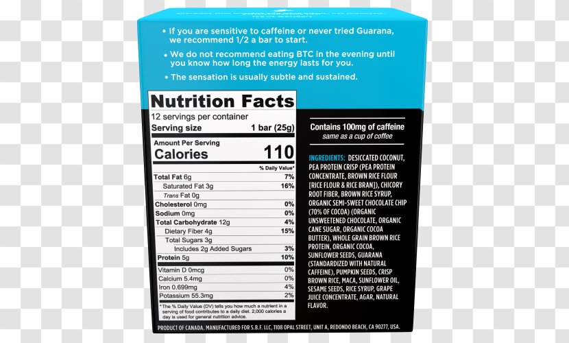 Organic Food Coffee Certification Quinoa Flavor - Nutrition Facts Label Transparent PNG