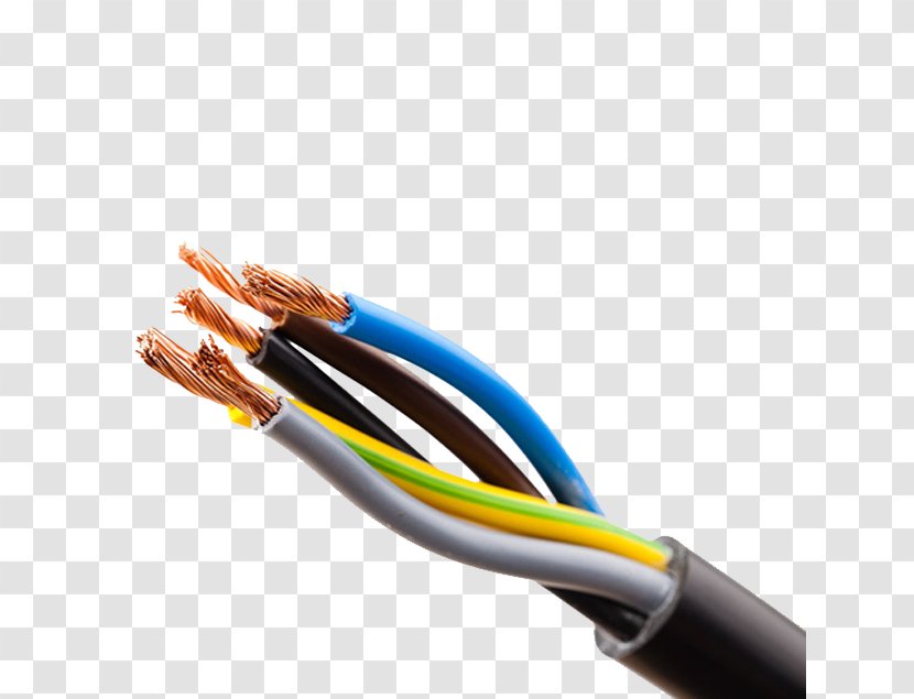 Flexible Cable Electrical Wires & Electricity - Multicore - Steel Wire Transparent PNG