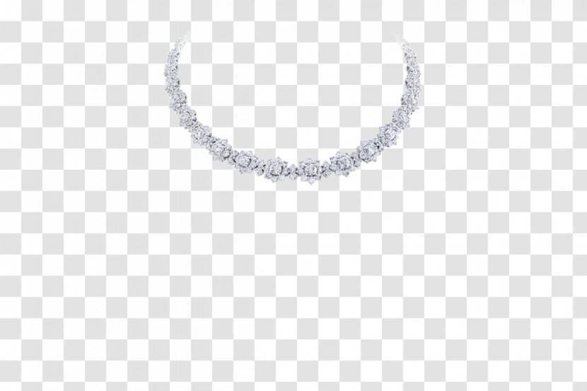 Necklace Earring Harry Winston, Inc. Diamond Jewellery - Chain Transparent PNG