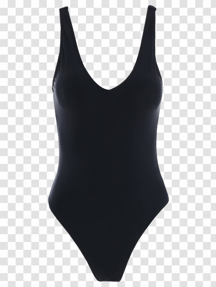 One-piece Swimsuit Décolletage T-shirt Clothing - Flower Transparent PNG