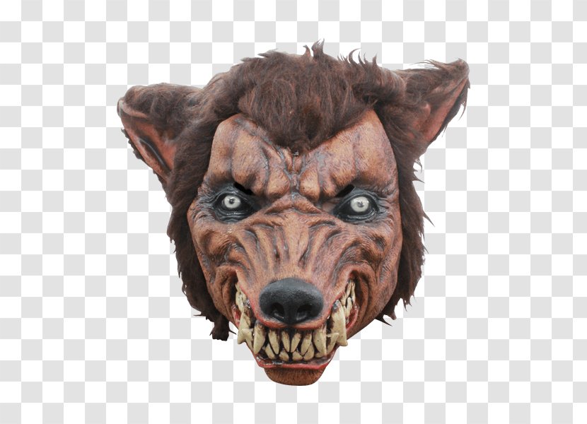 Werewolf Mask - Halloween Costume - Party Transparent PNG