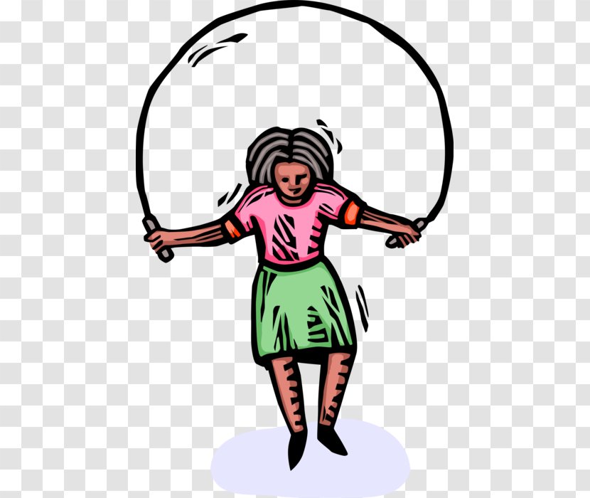 Woman Cartoon - Jump Ropes Transparent PNG
