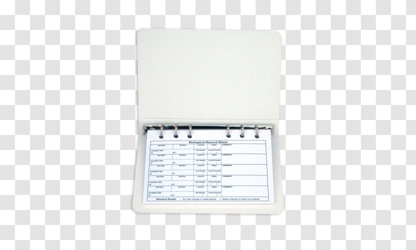 Spore Sterilization Logbook Autoclave Incubator - Bioindicator Transparent PNG