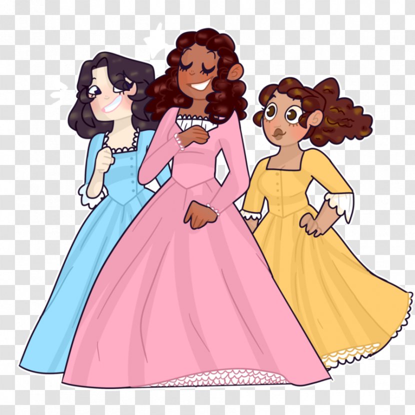 Hamilton The Schuyler Sisters Drawing Fan Art - Tree - Sophie Brussaux Background Transparent PNG