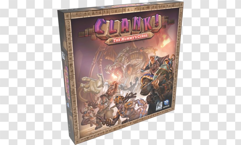 Renegade Game Studios Clank! Curse Mummy Board - Tomb Of The Dragon Emperor Transparent PNG
