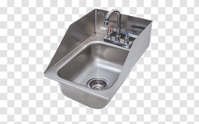 Kitchen Sink Tap Stainless Steel - Bowl Transparent PNG