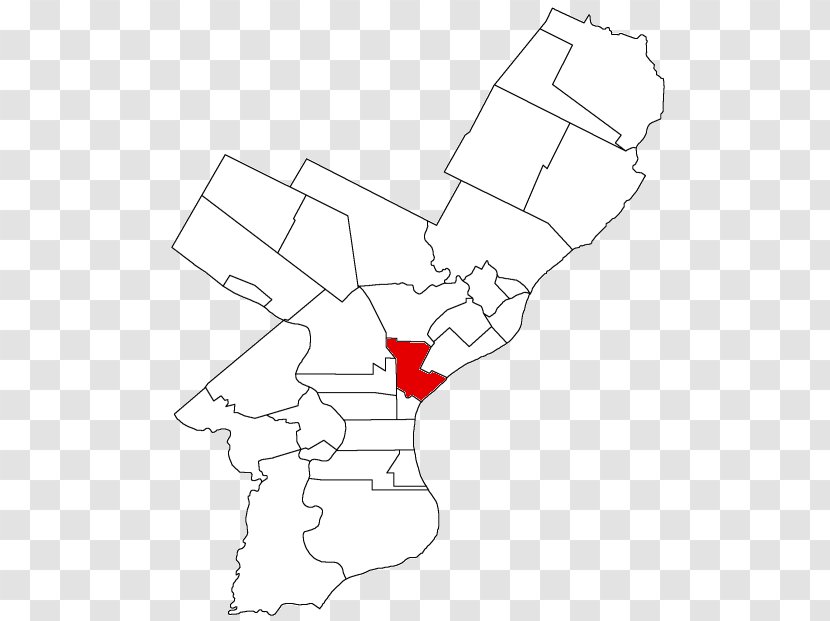Germantown Belmont Village, Philadelphia Passyunk Township Frankford West - Map Transparent PNG