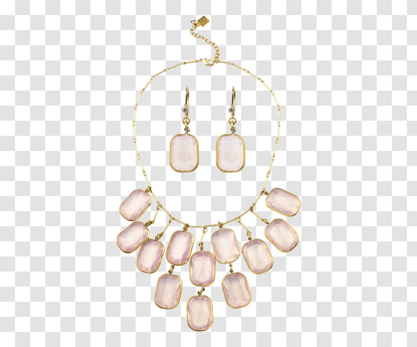 Pearl Earring Necklace Body Jewellery Transparent PNG